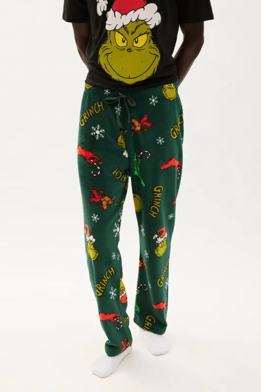 The Grinch Plush Pajama Pant sold by Bluenotes
