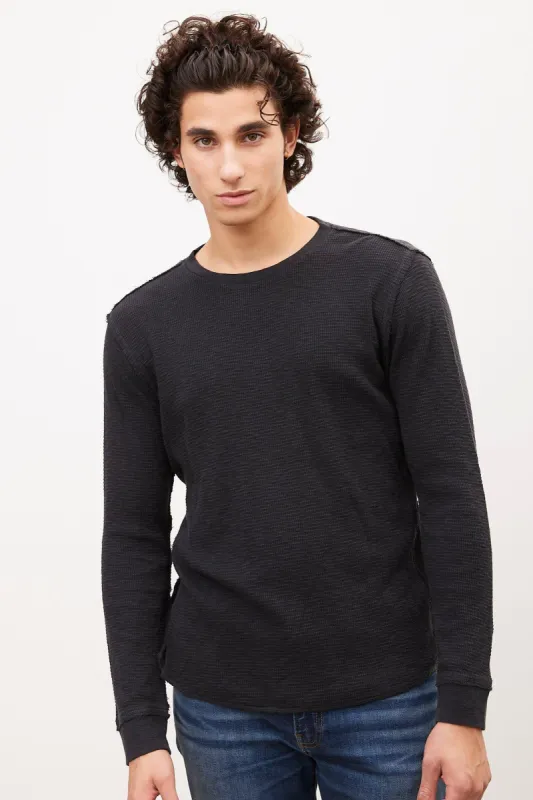 Thermal Long Sleeve Crew Neck Tee sold by Bluenotes