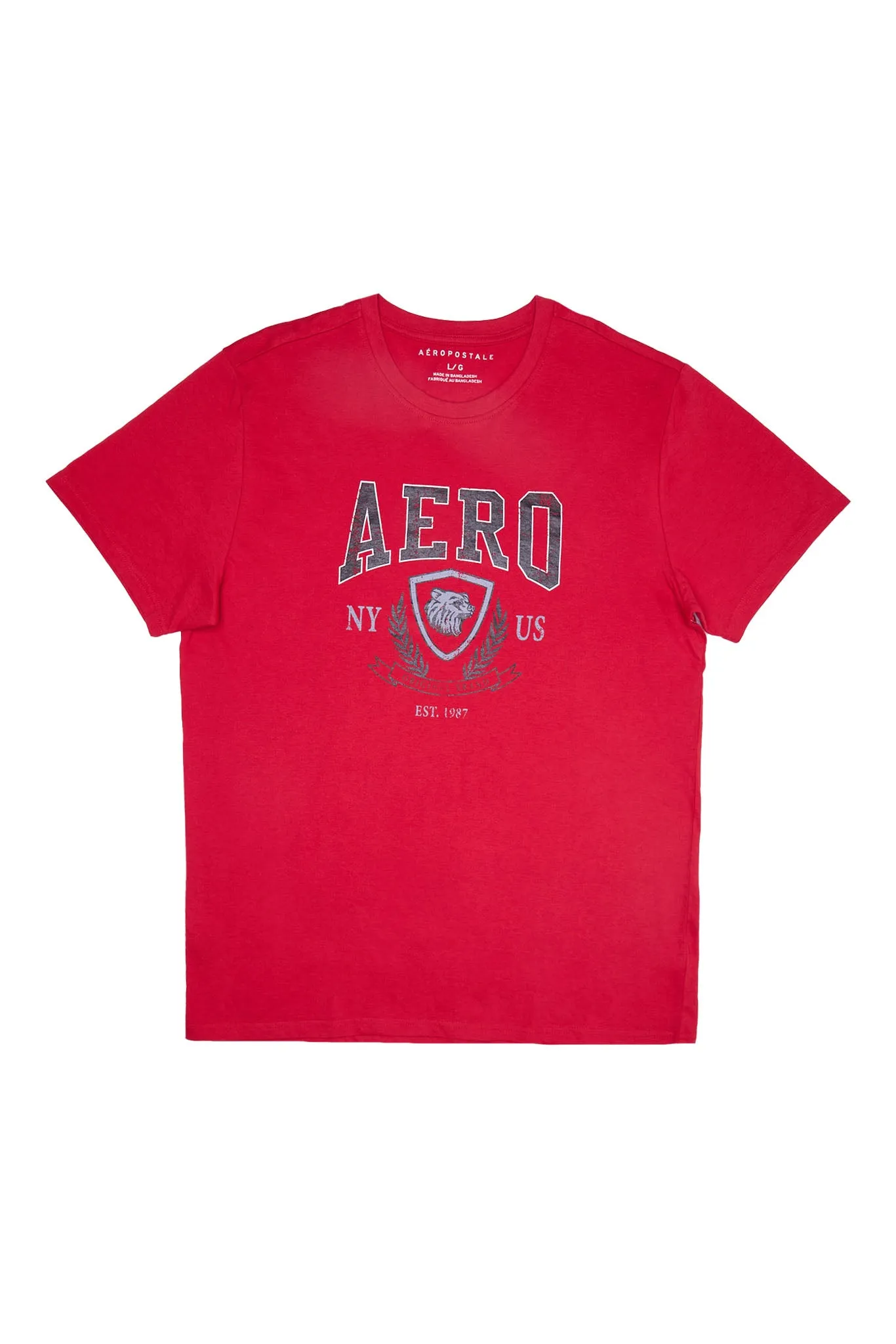 AERO New York Bear Crest Graphic Tee sold by Bluenotes product image thumbnail 3