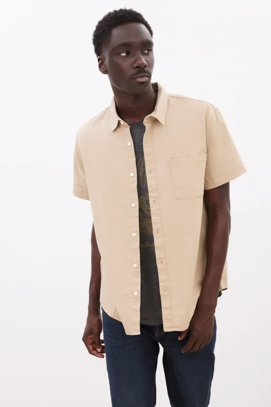 Lucky Brand Linen Short Sleeve Shirt sold by Bluenotes