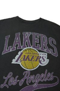 Los Angeles Lakers Graphic Boyfriend Tee sold by Bluenotes