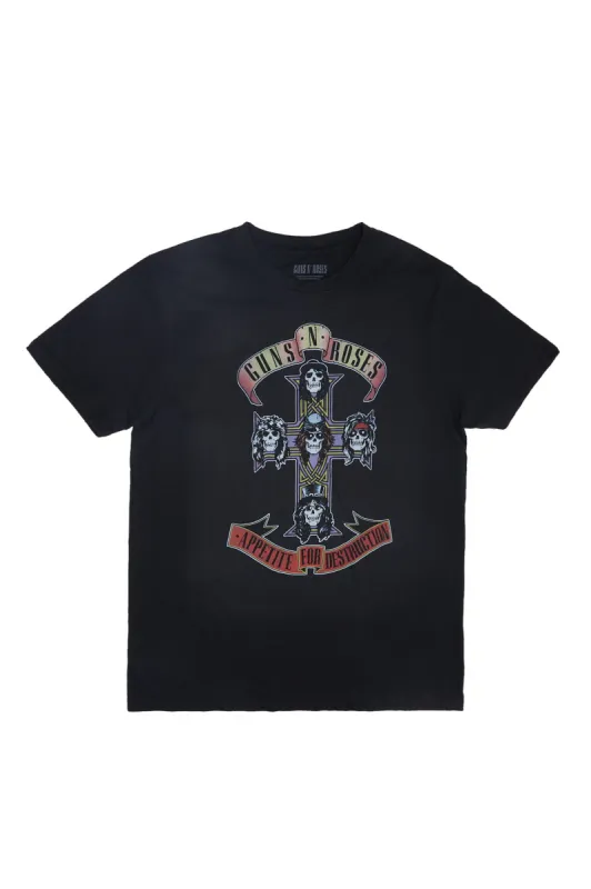 Guns N' Roses Appetite For Destruction Graphic Tee sold by Bluenotes