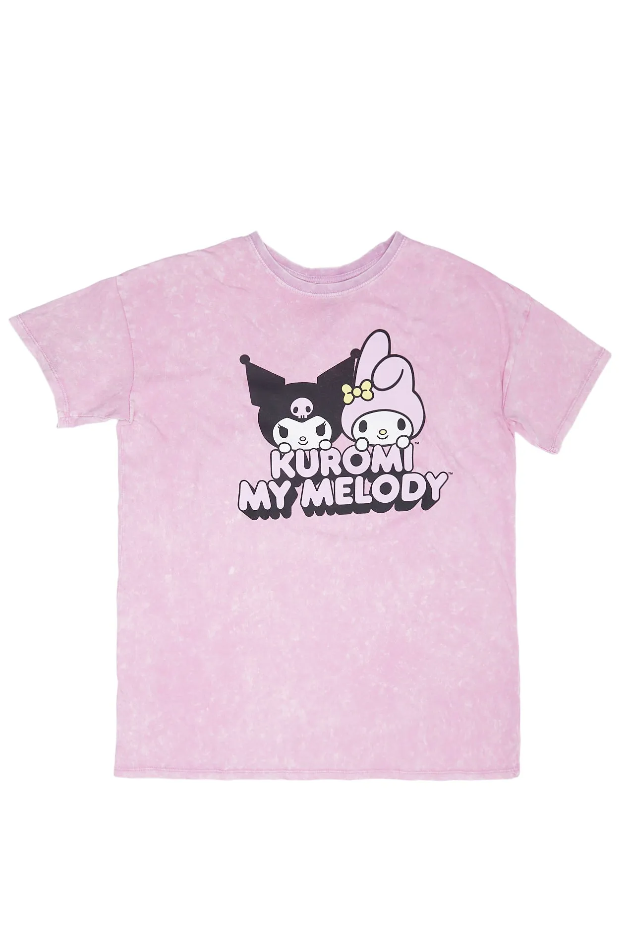 Kuromi My Melody Graphic Relaxed Tee sold by Bluenotes