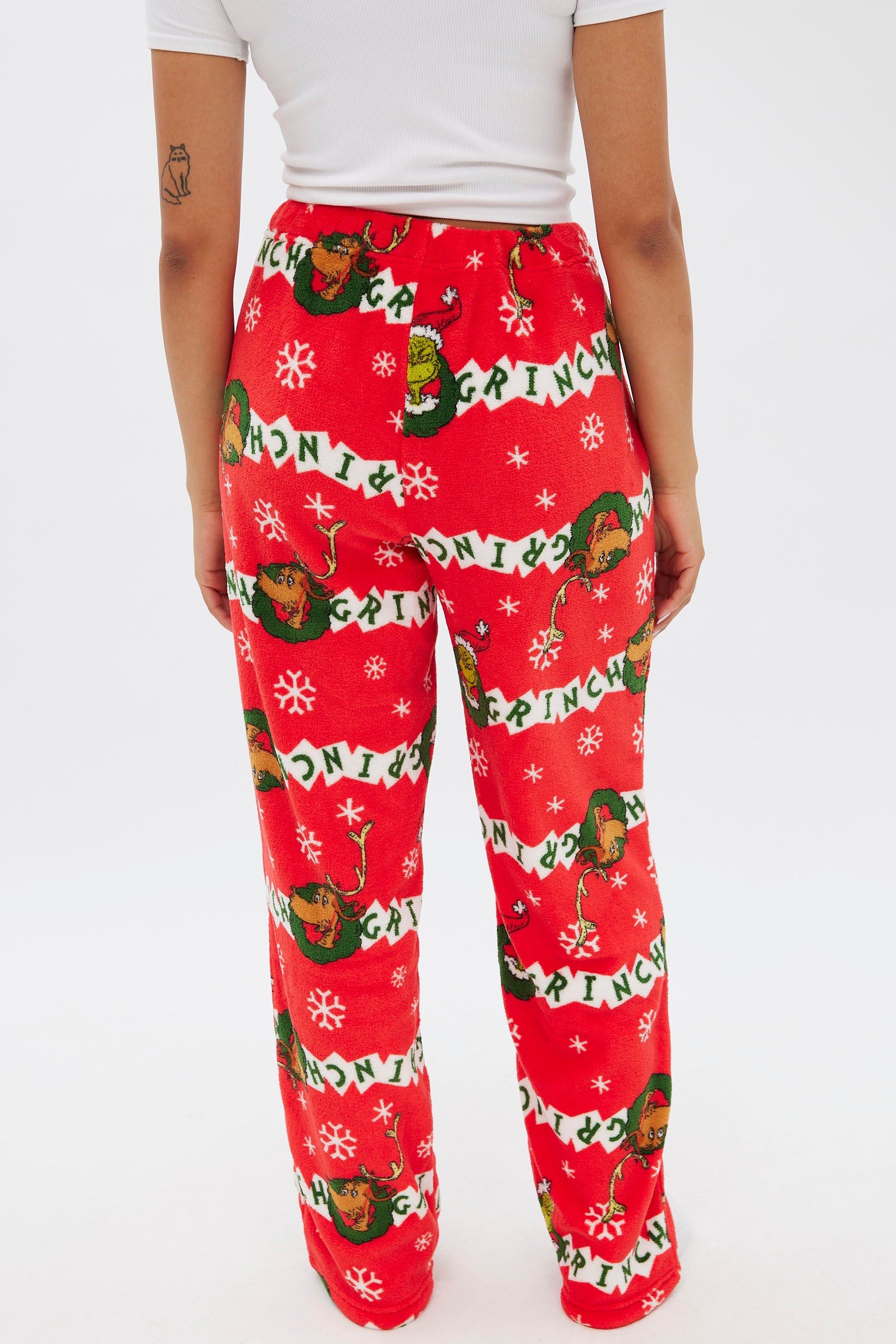 The Grinch Printed Plush Pajama Pant sold by Bluenotes product image thumbnail 4