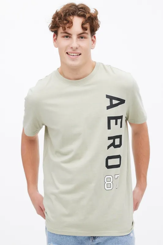 AERO 87 Vertical Graphic Tee sold by Bluenotes