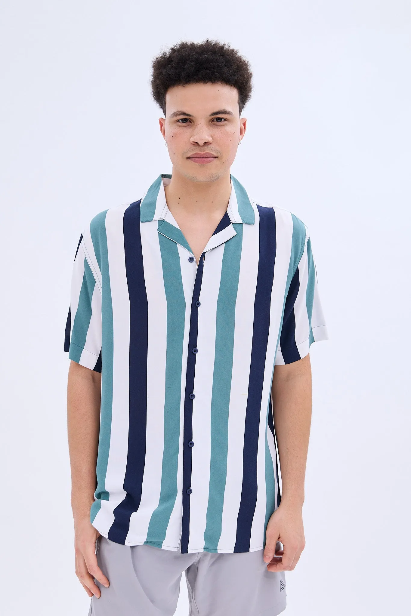 Striped Short Sleeve Resort Shirt sold by Bluenotes