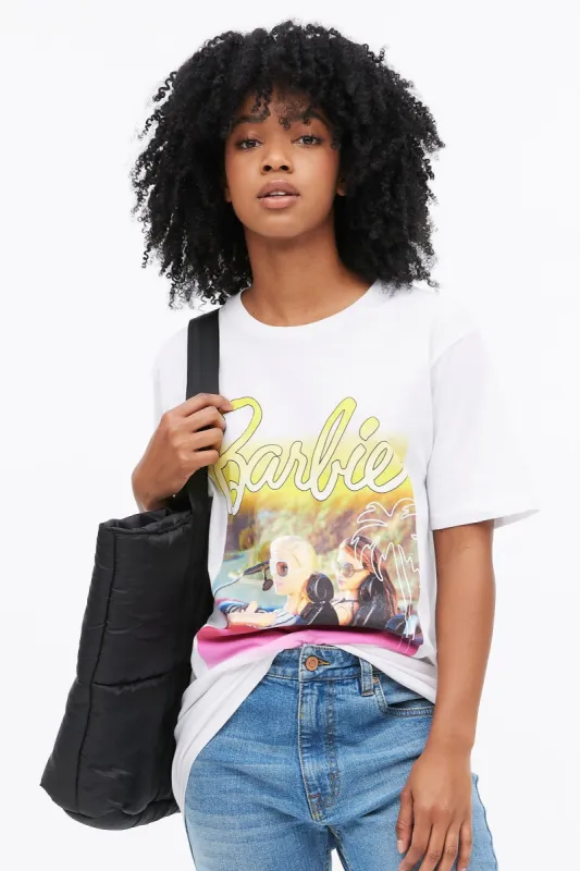 Barbie In The Car Graphic Boyfriend Tee sold by Bluenotes