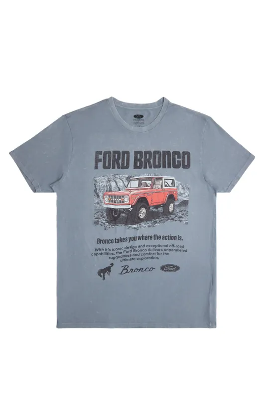 Ford Bronco Graphic Tee sold by Bluenotes
