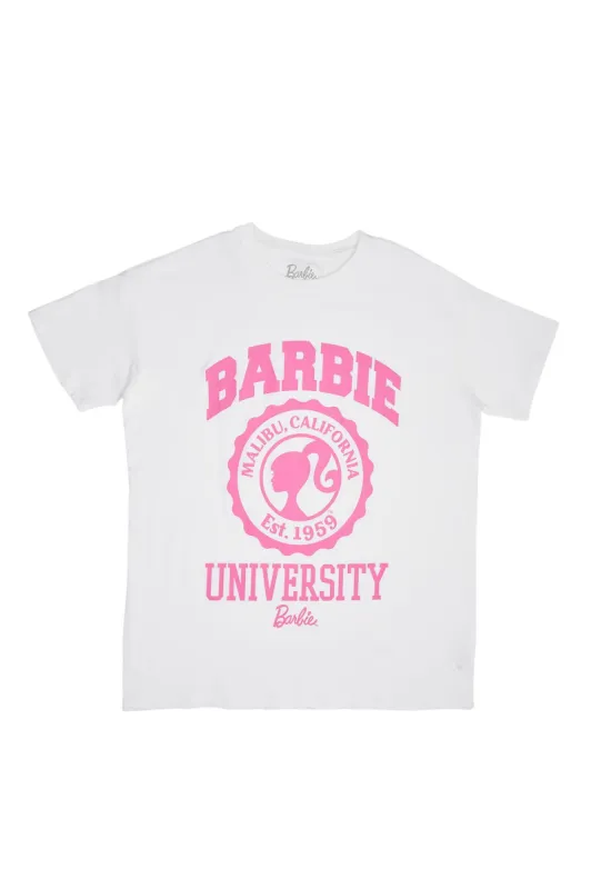 Barbie University Malibu California Est 1959 Graphic Relaxed Tee sold by Bluenotes