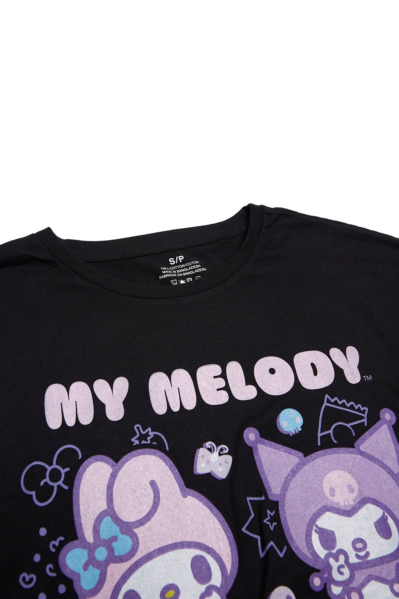Hello Kitty My Melody Kuromi Graphic Relaxed Tee sold by Bluenotes product image thumbnail 2
