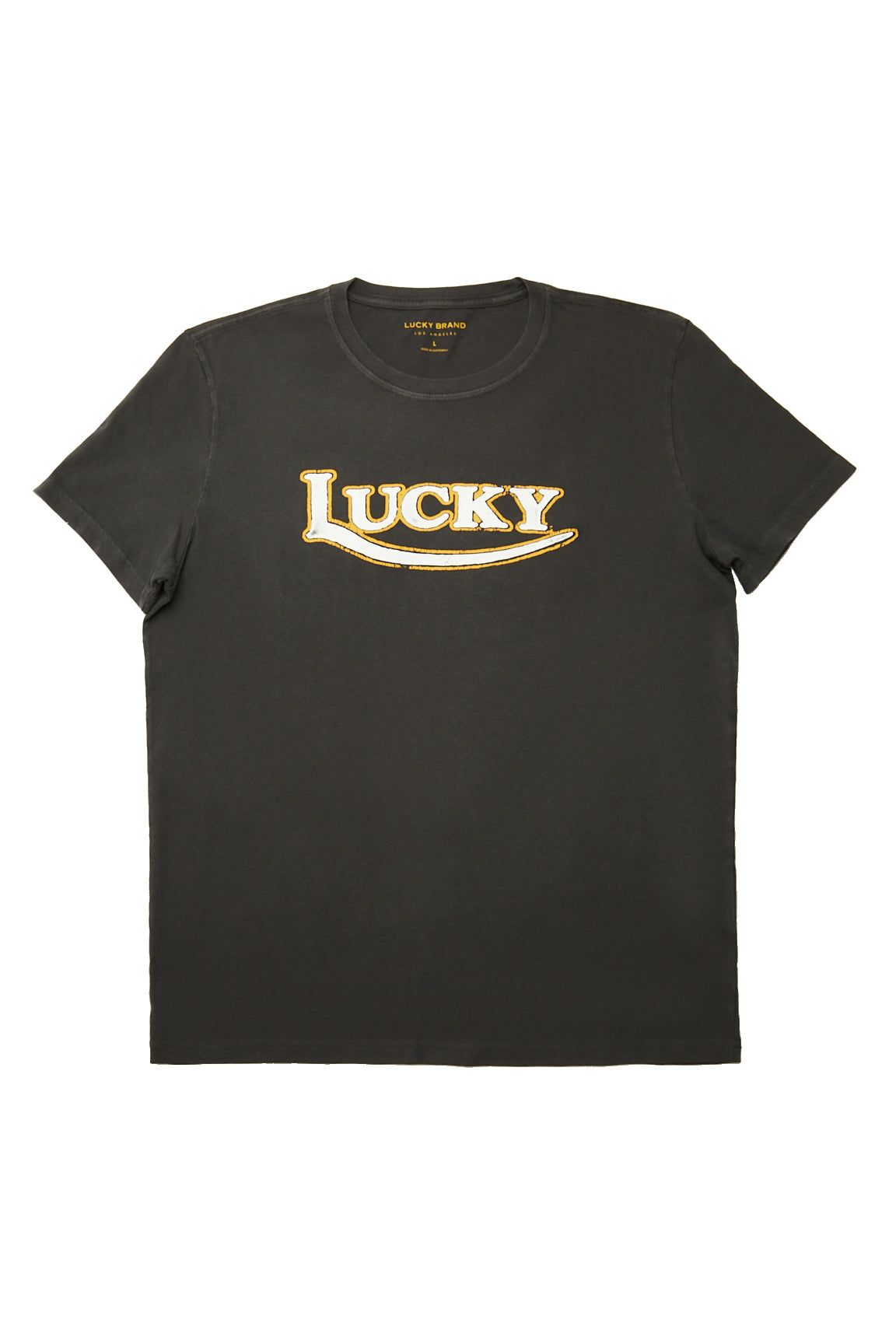 Lucky Moto Logo Tee sold by Bluenotes