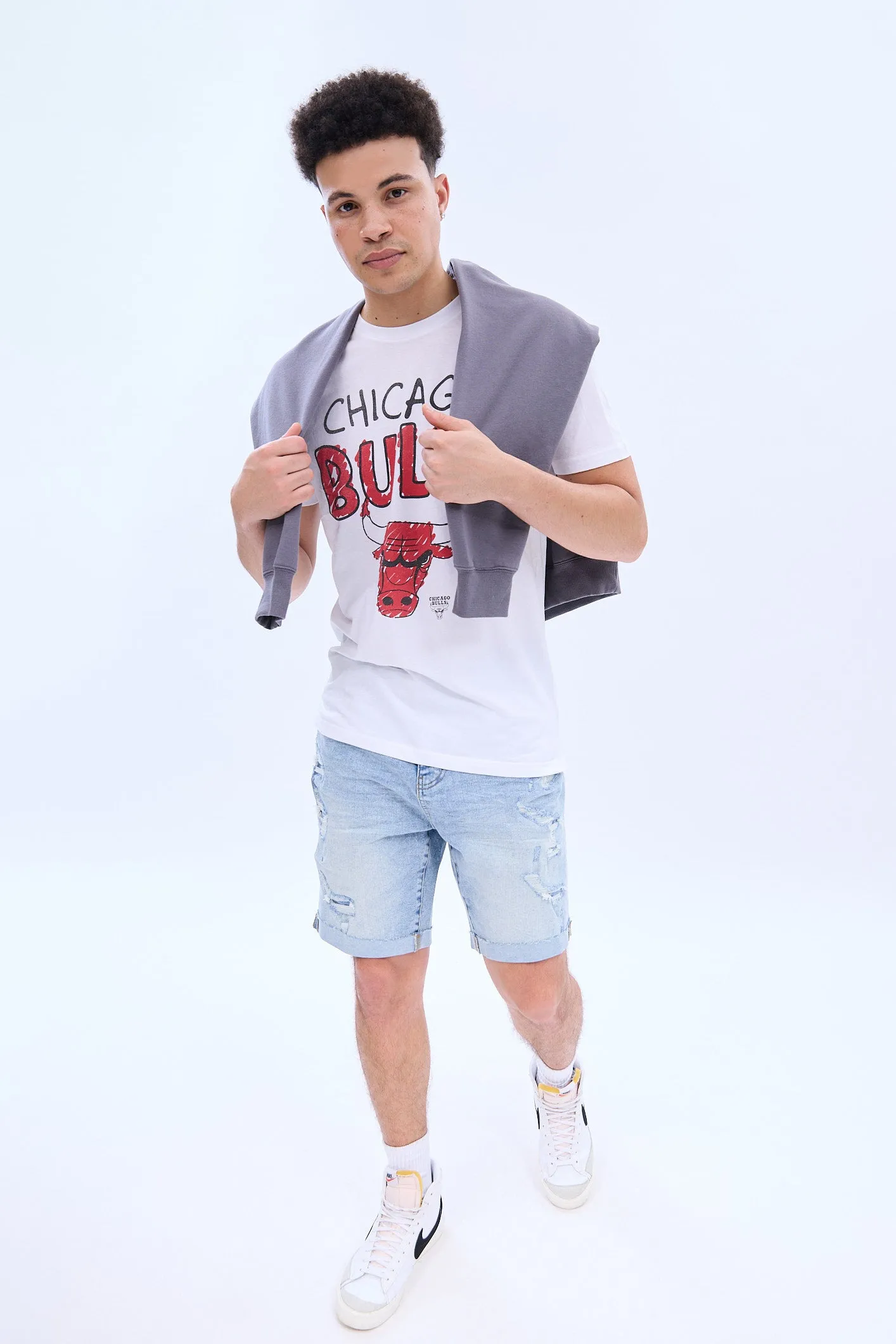 Rip & Repair Denim Short sold by Bluenotes product image thumbnail 4