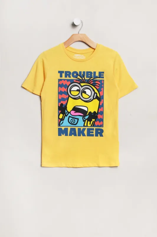 Boys' Minions Graphic Classic Tee sold by Bluenotes