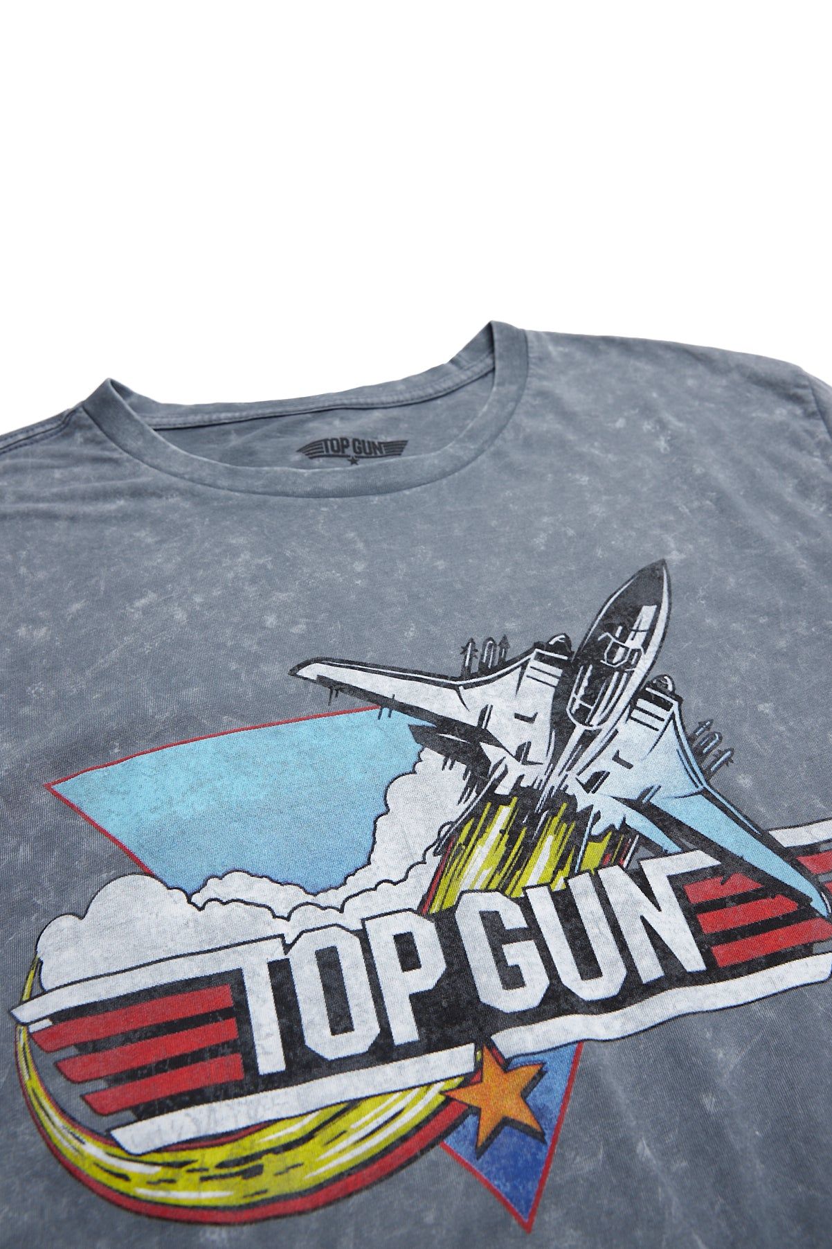 Top Gun Graphic Acid Wash Tee sold by Bluenotes product image thumbnail 2
