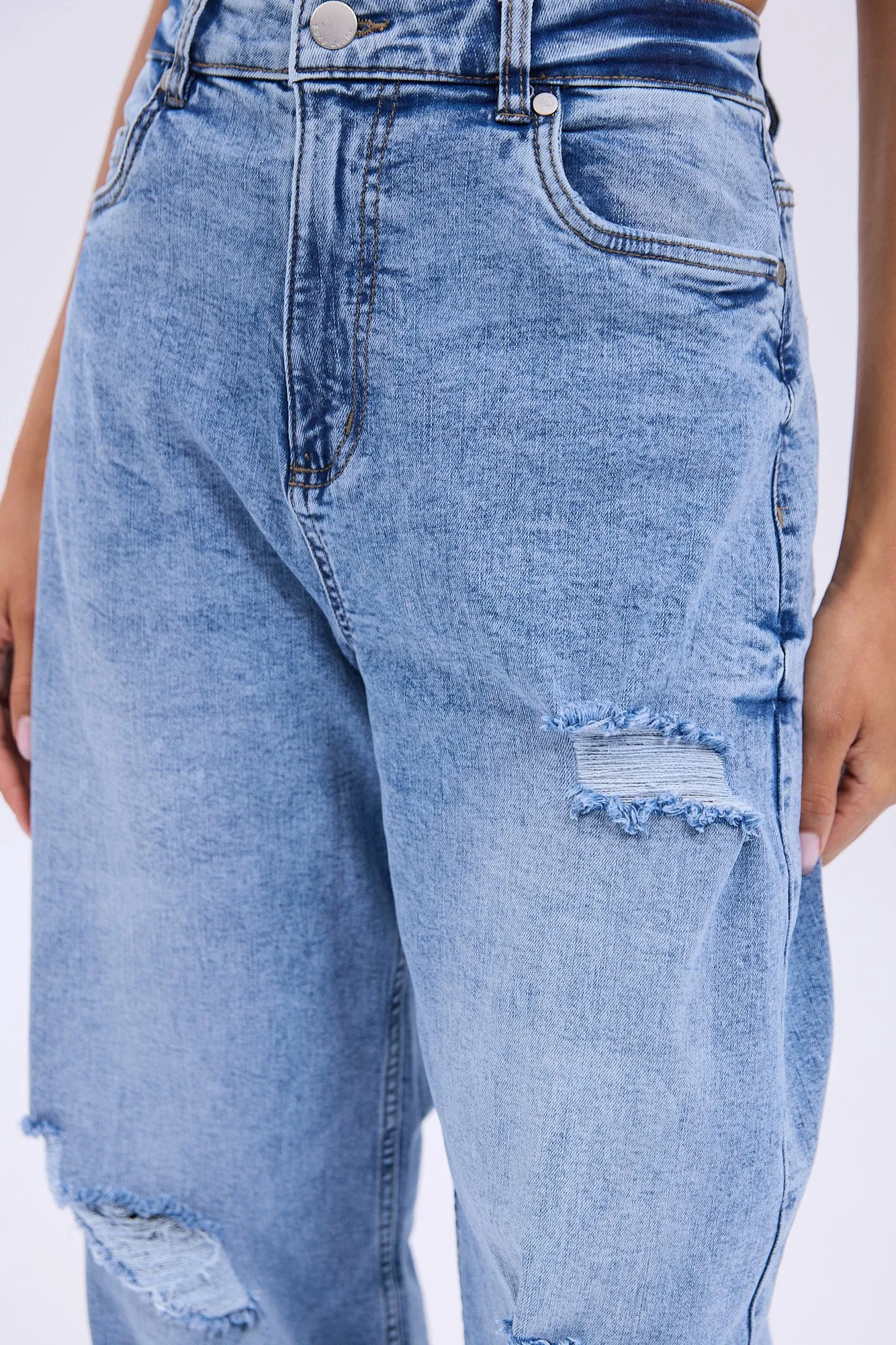 High Rise Wide Leg Jean sold by Bluenotes product image thumbnail 3