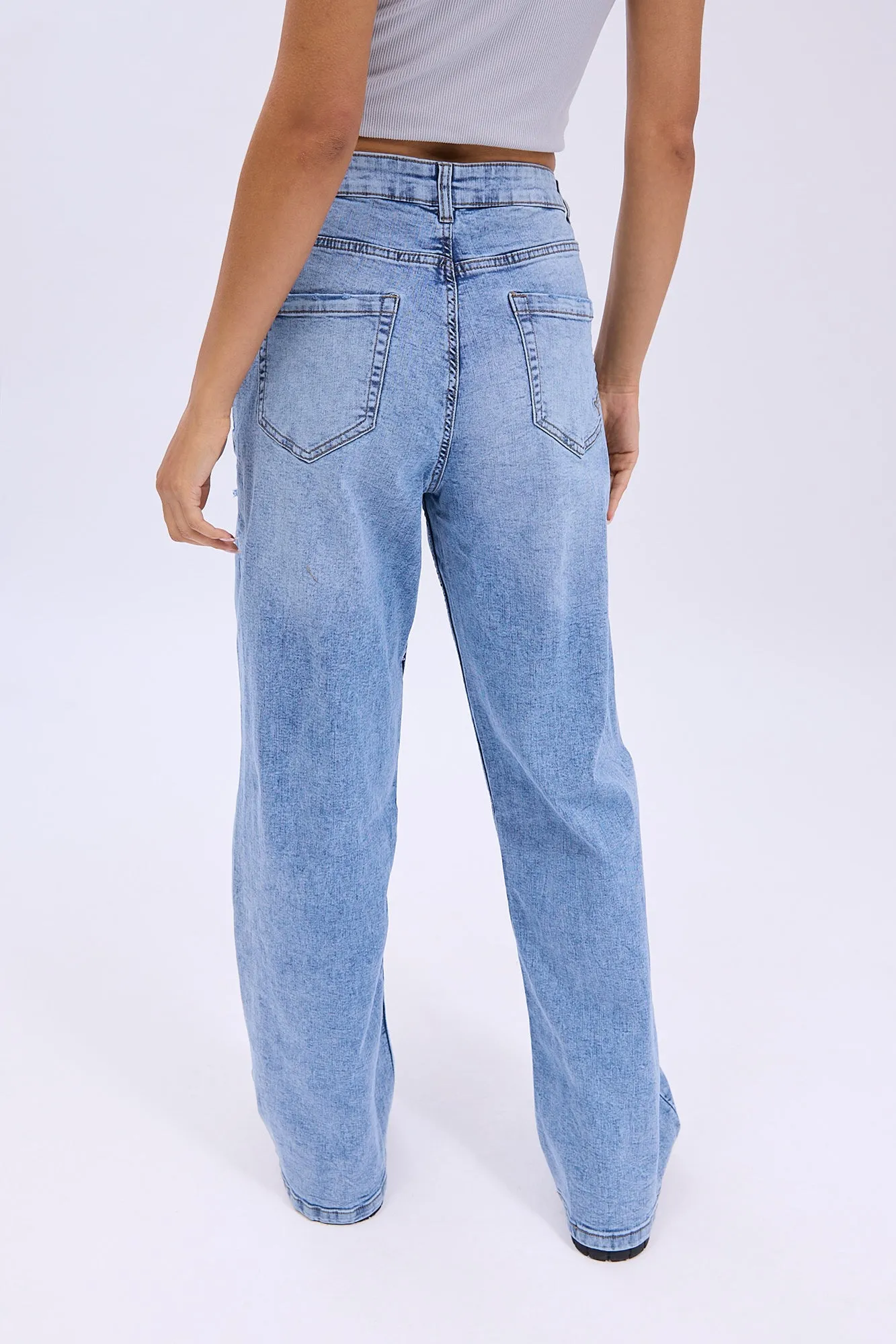 High Rise Wide Leg Jean sold by Bluenotes product image thumbnail 2