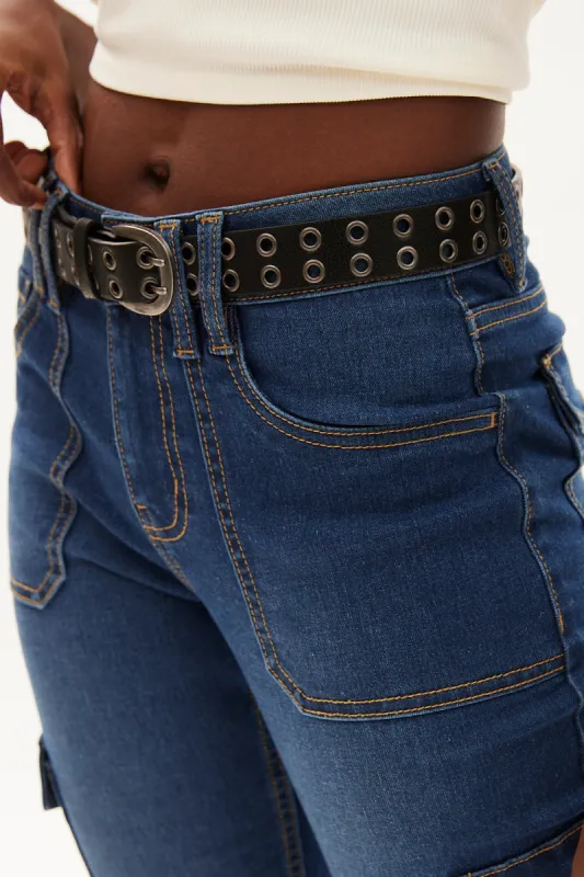 AERO Double Eyelet Belt sold by Bluenotes