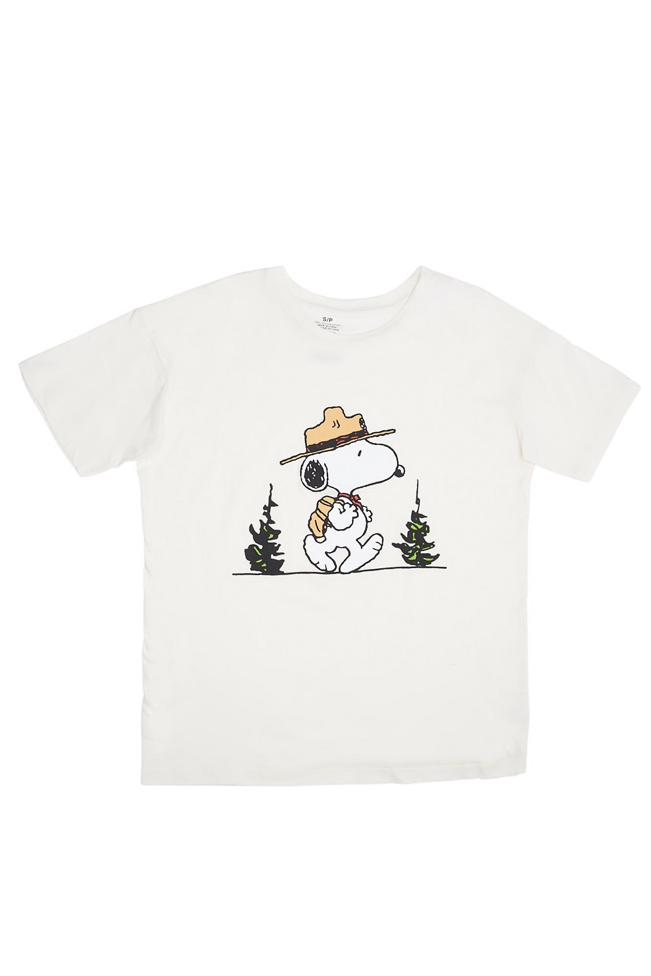 Peanuts Camp Snoopy Graphic Oversized Tee sold by Bluenotes