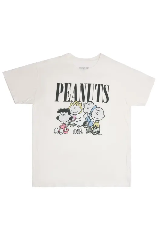 Peanuts Team Graphic Relaxed Tee sold by Bluenotes