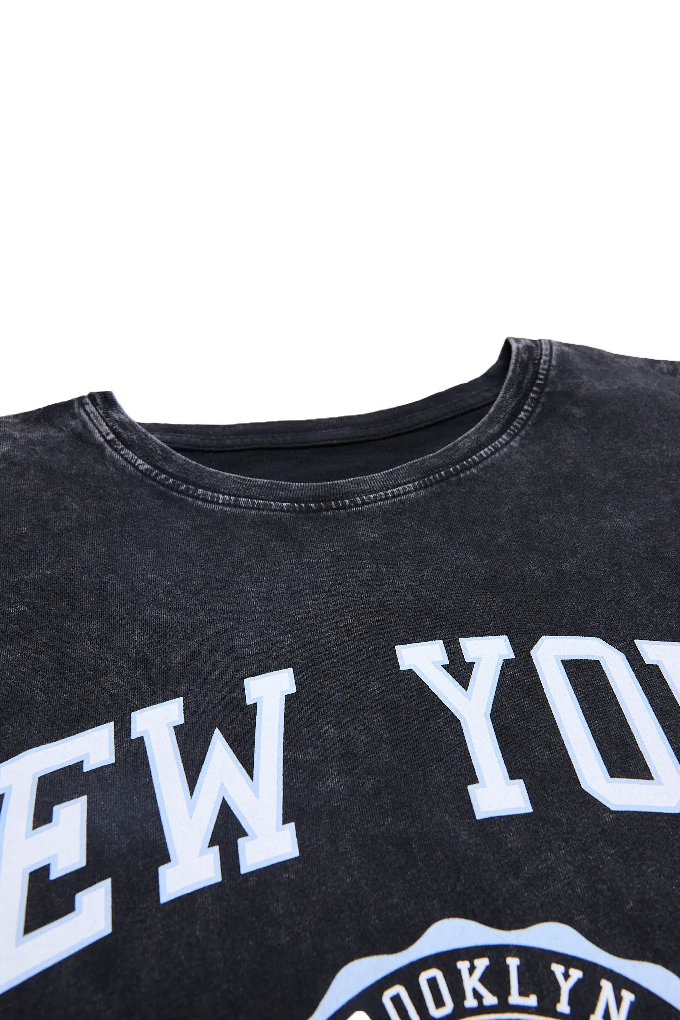 New York City Crest Graphic Boyfriend Tee sold by Bluenotes product image thumbnail 2