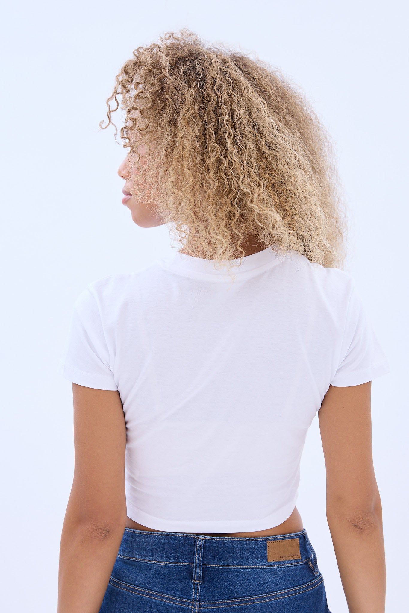 London Paris Milano Graphic Baby Tee sold by Bluenotes product image thumbnail 4