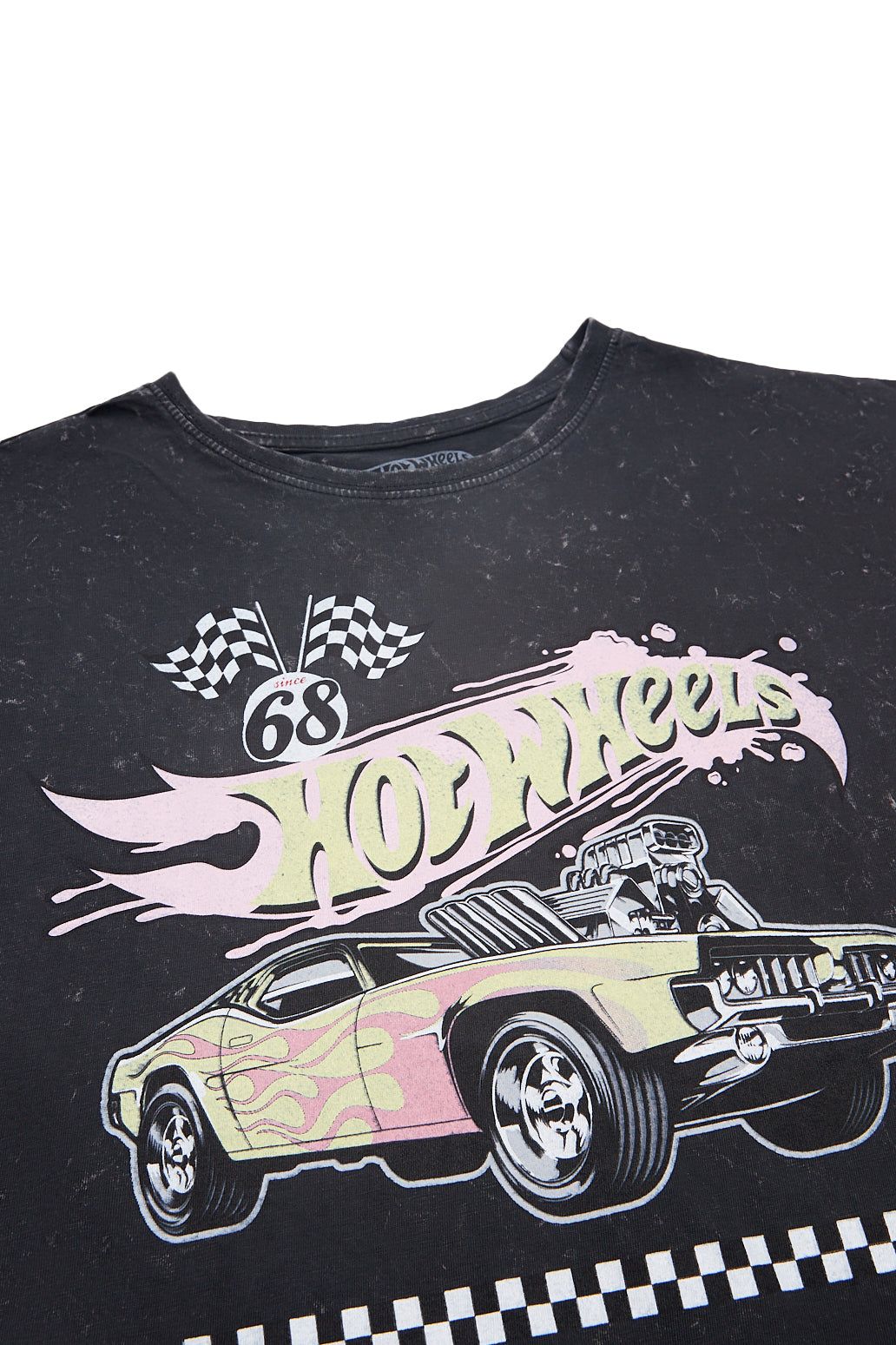 Hot Wheels Graphic Acid Wash Boyfriend Tee sold by Bluenotes product image thumbnail 2