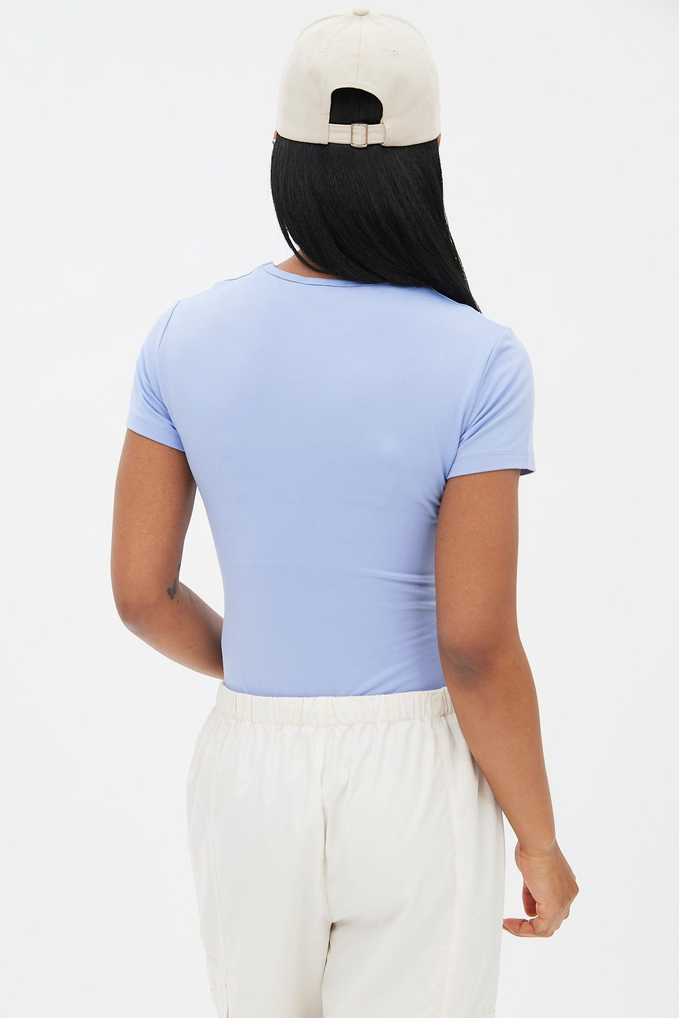 Short Sleeve Crew Neck Bodysuit sold by Bluenotes product image thumbnail 24