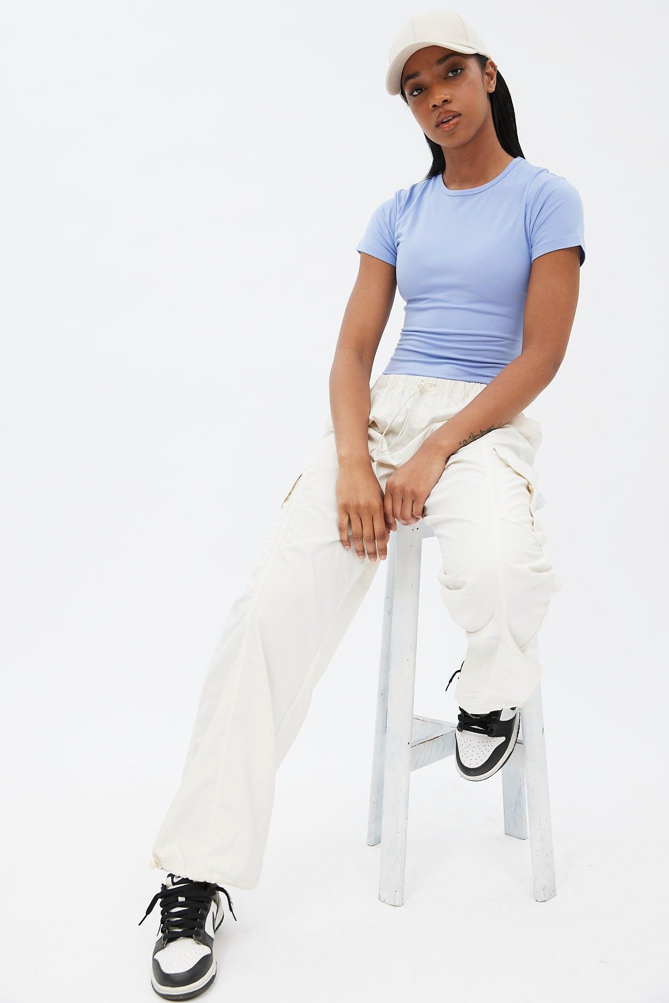 Short Sleeve Crew Neck Bodysuit sold by Bluenotes product image thumbnail 22