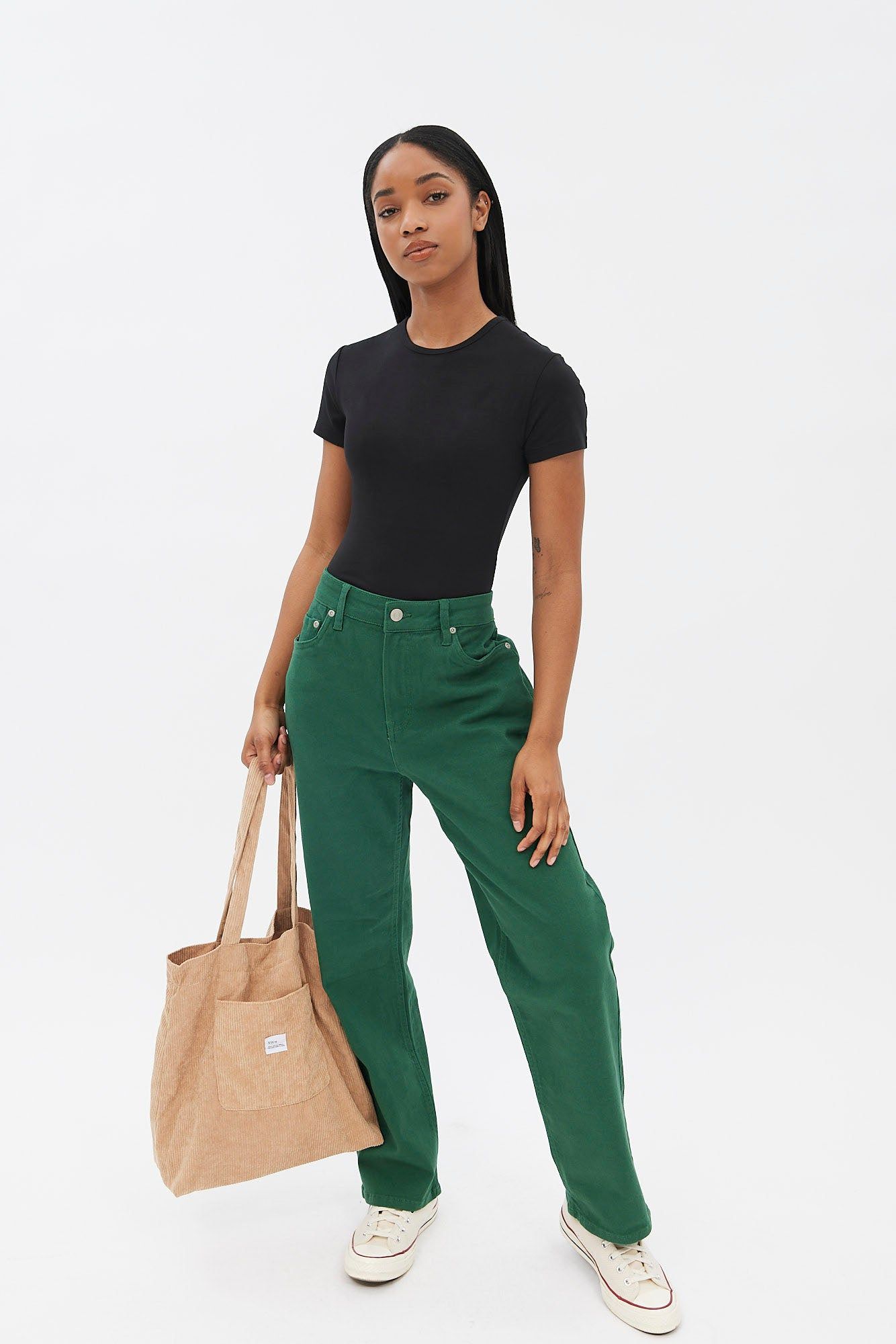 Short Sleeve Crew Neck Bodysuit sold by Bluenotes product image thumbnail 3