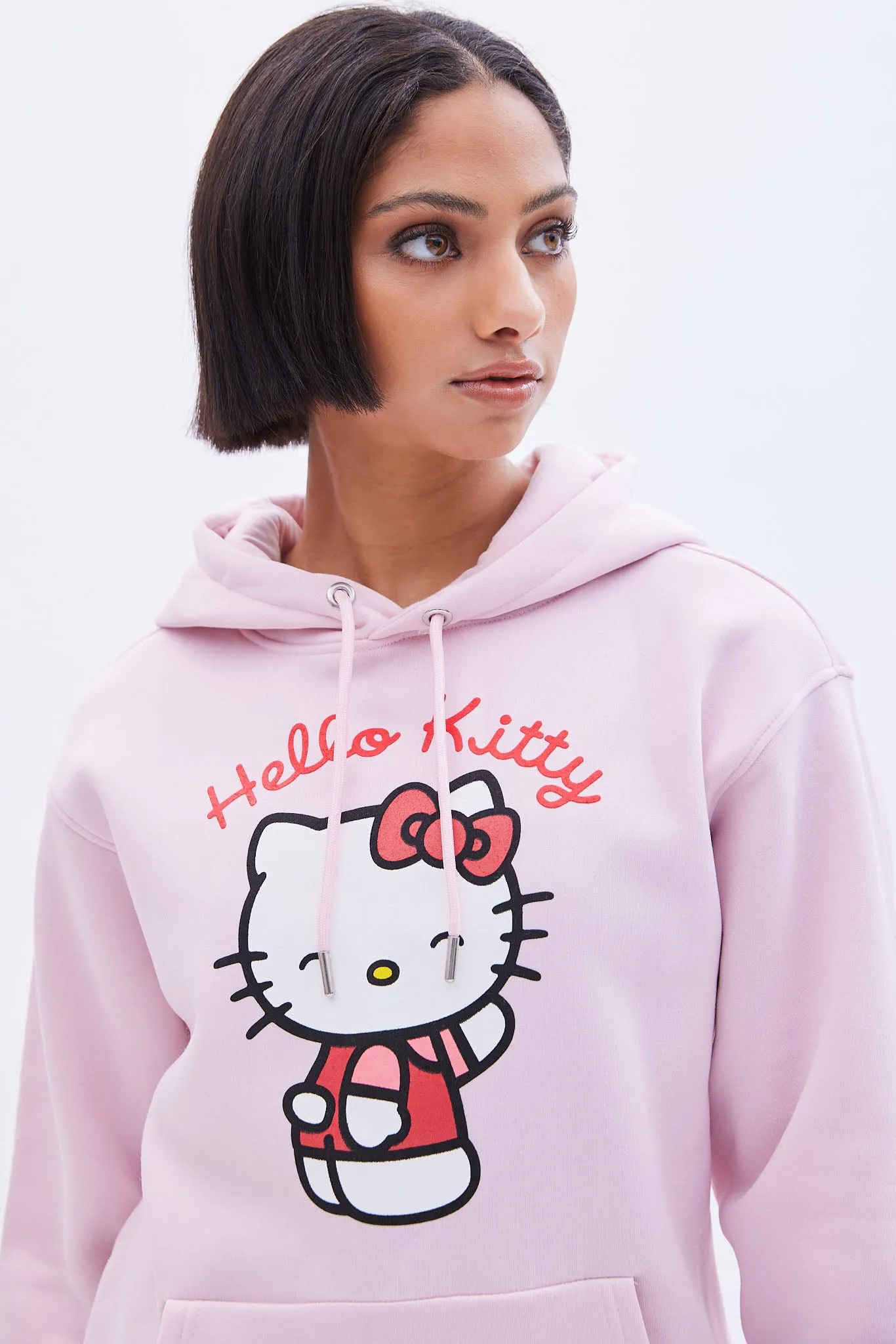 Hello Kitty Graphic Oversized Pullover Hoodie sold by Bluenotes product image thumbnail 3