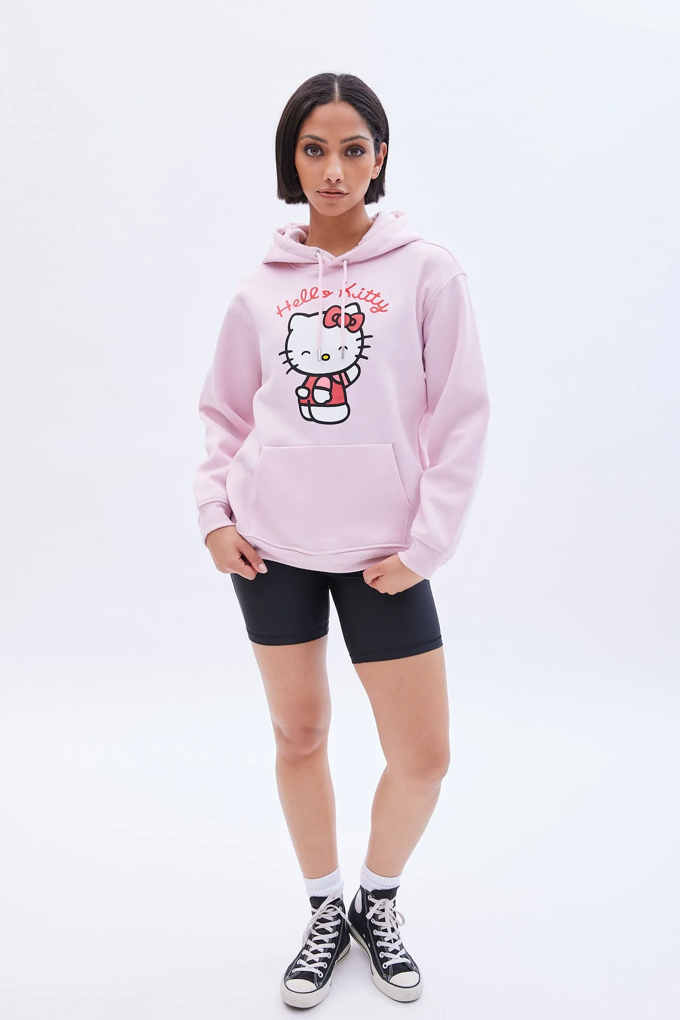 Hello Kitty Graphic Oversized Pullover Hoodie sold by Bluenotes product image thumbnail 2
