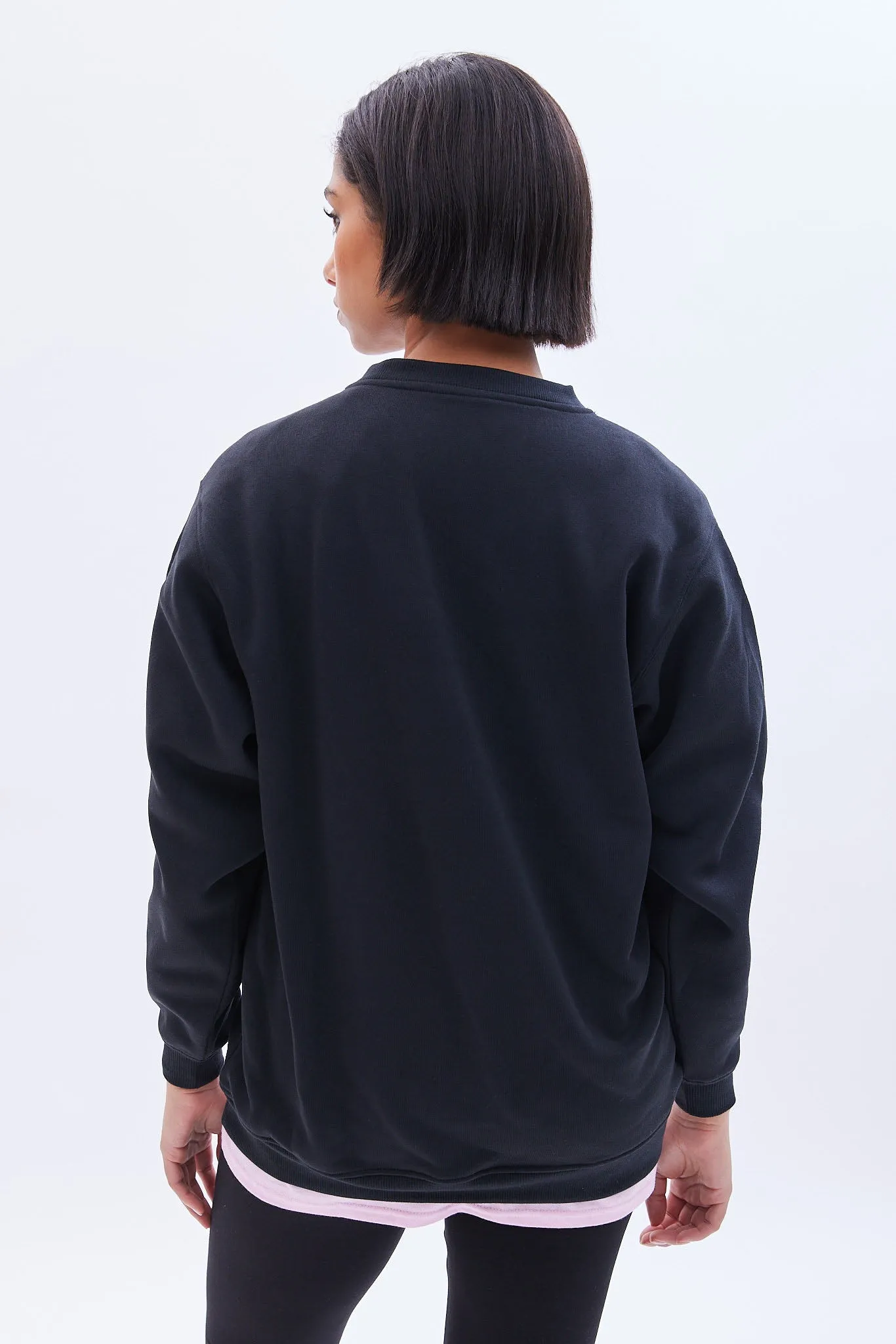 Hello Kitty My Melody Kuromi Graphic Crew Neck Oversized Sweatshirt sold by Bluenotes product image thumbnail 4