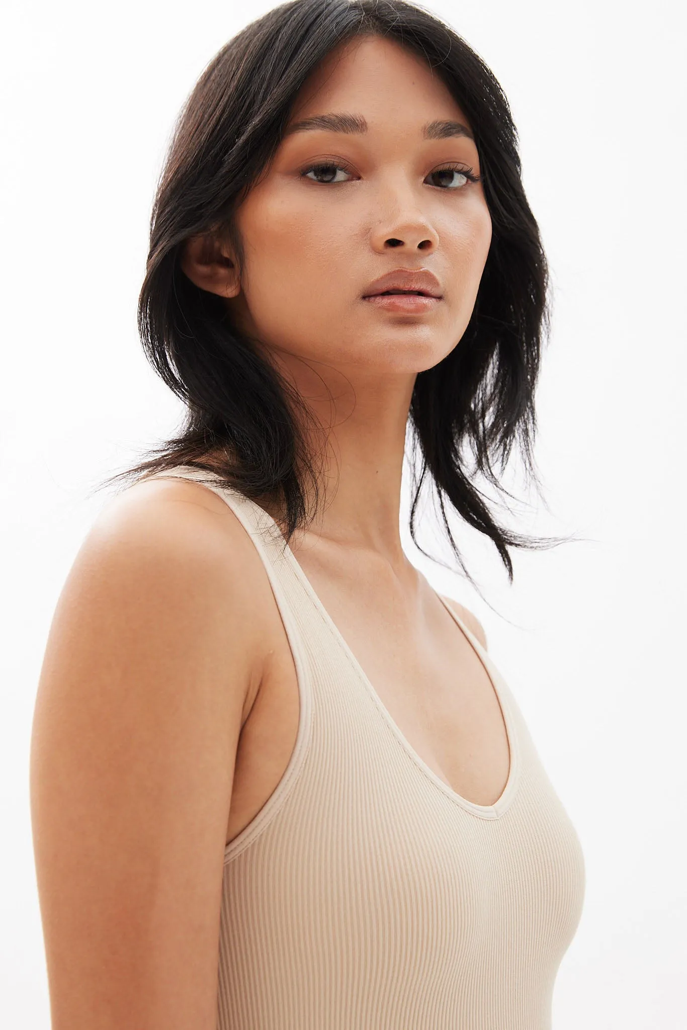 Seamless V-Neck Bodysuit sold by Bluenotes product image thumbnail 3