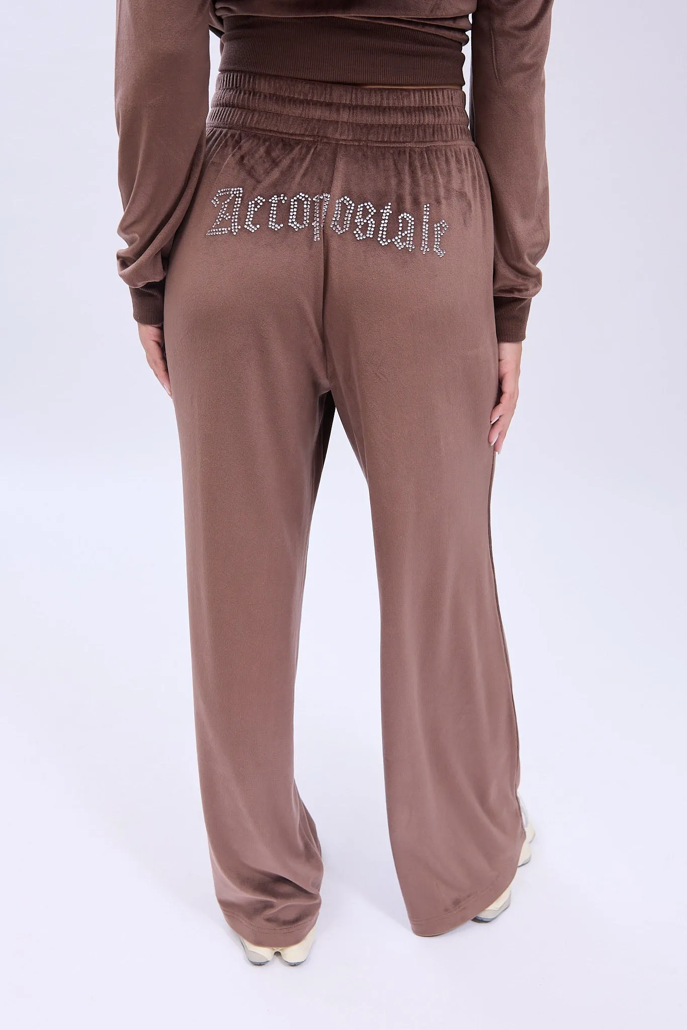AERO Velour Wide Leg Sweatpants sold by Bluenotes product image thumbnail 2