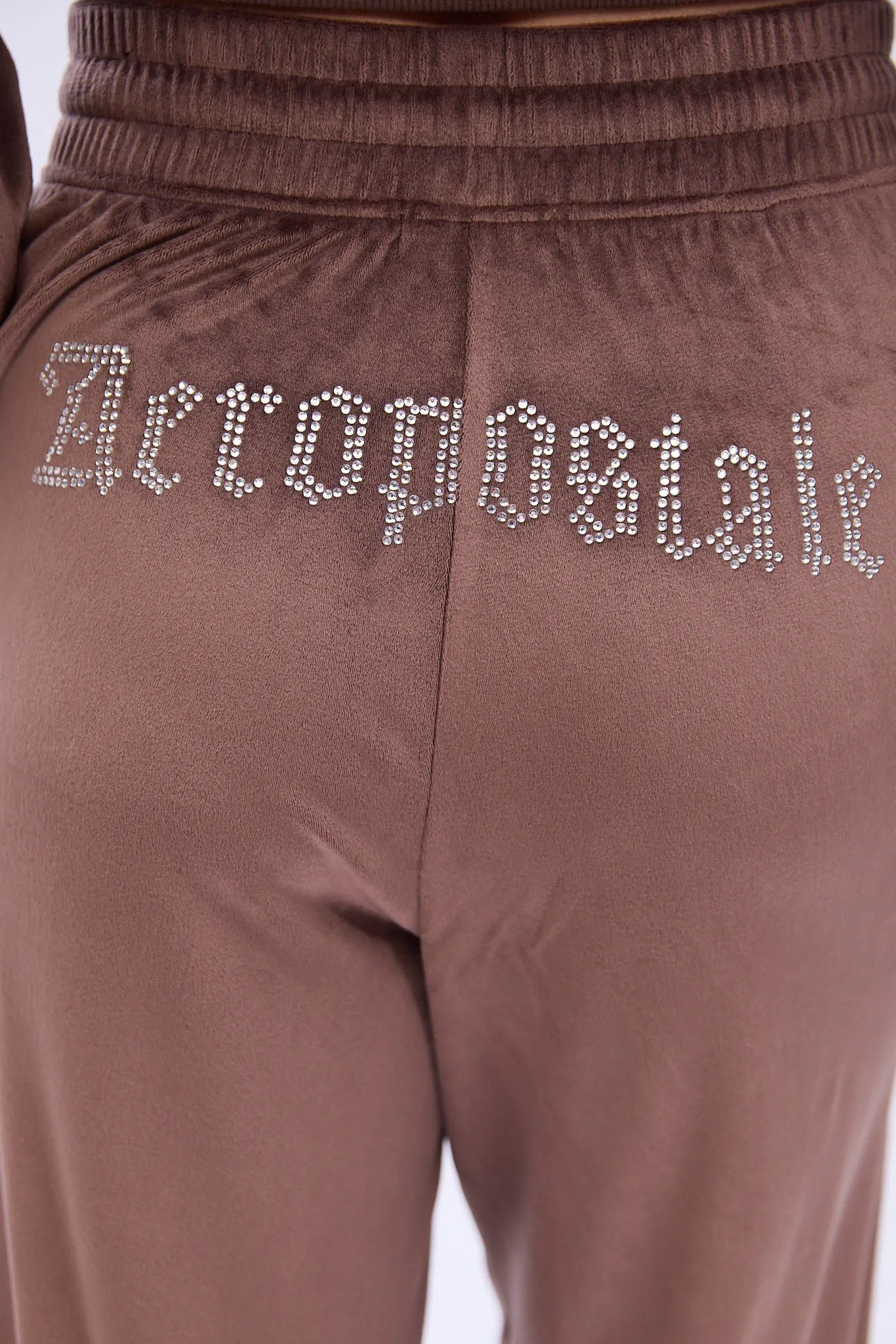 AERO Velour Wide Leg Sweatpants sold by Bluenotes product image thumbnail 4