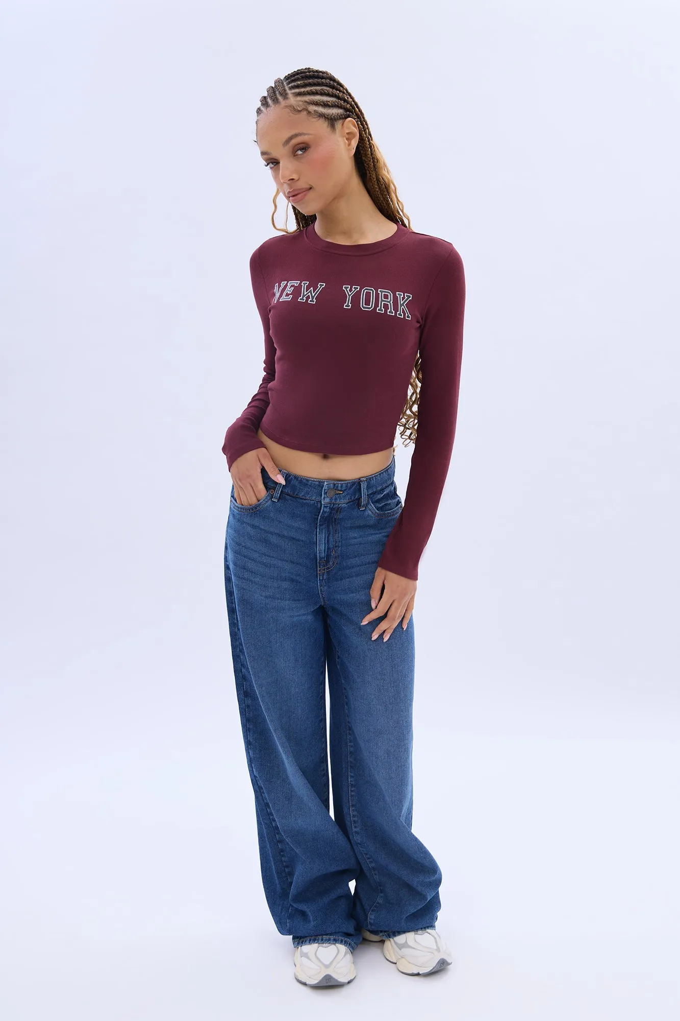 Super High Rise Flowfinity Wide Leg Jeans sold by Bluenotes product image thumbnail 4