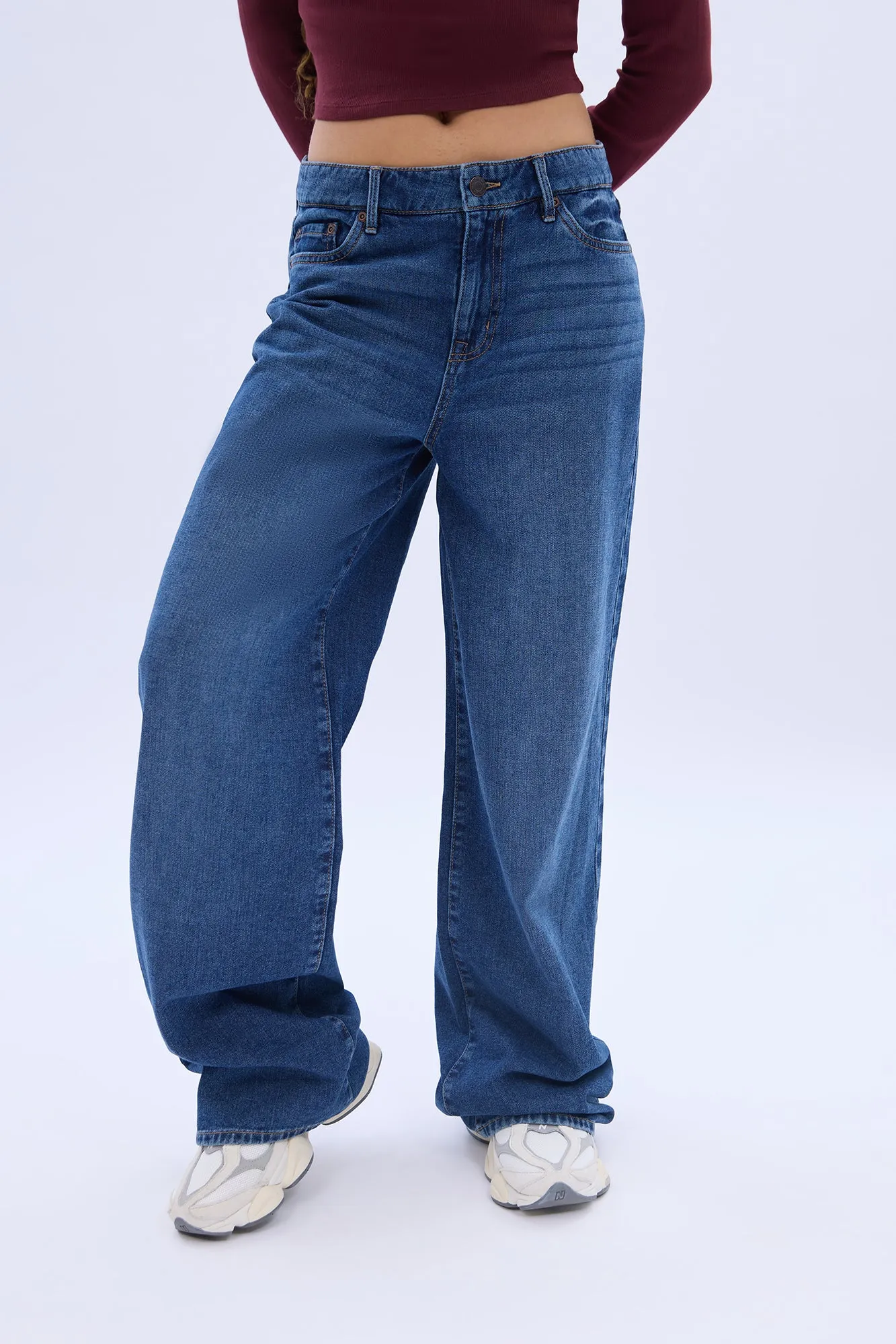 Super High Rise Flowfinity Wide Leg Jeans sold by Bluenotes