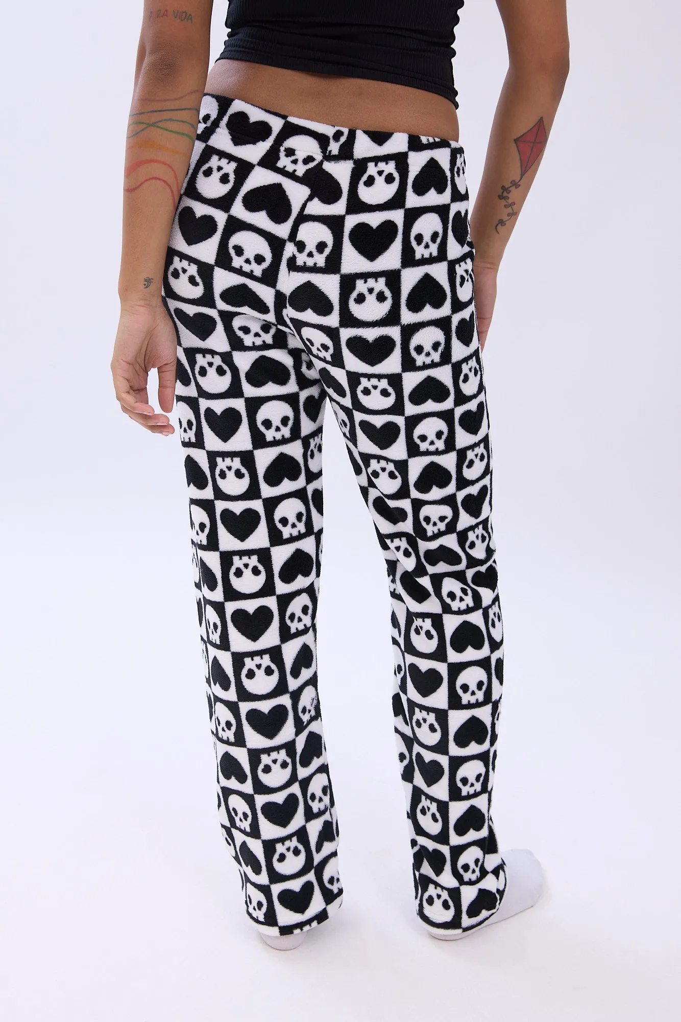 Printed Plush Pajama Pants sold by Bluenotes product image thumbnail 5