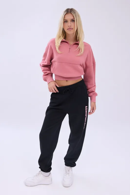 AERO Graphic Boyfriend Jogger sold by Bluenotes