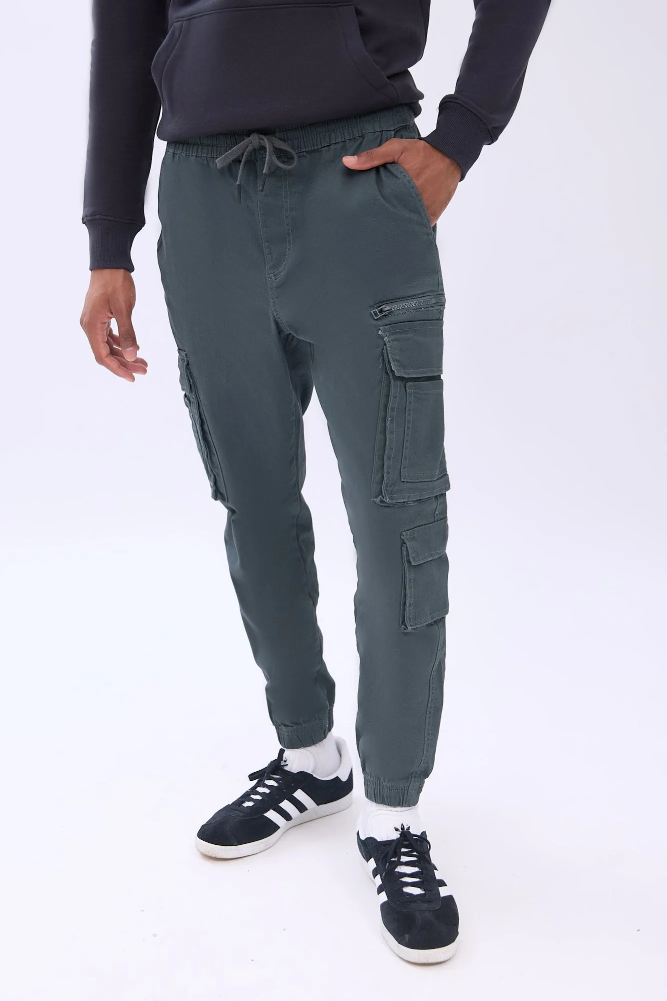 AERO Utility Cargo Twill Jogger sold by Bluenotes