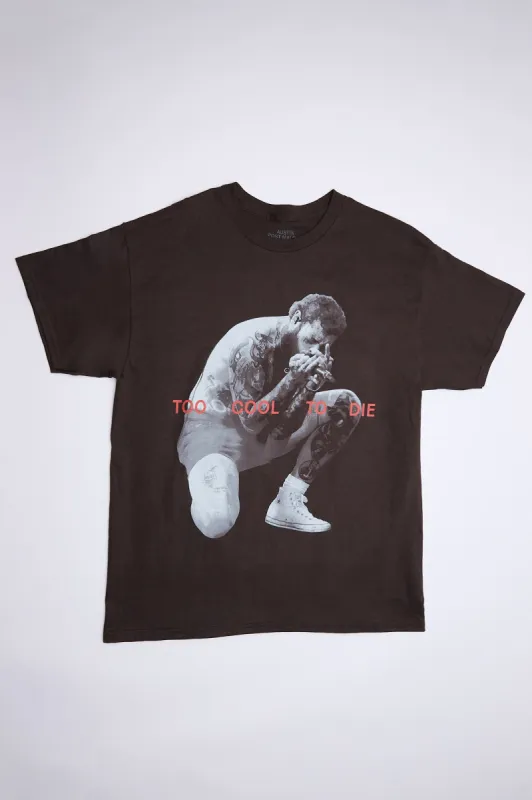 Post Malone Too Cool Graphic Tee sold by Bluenotes