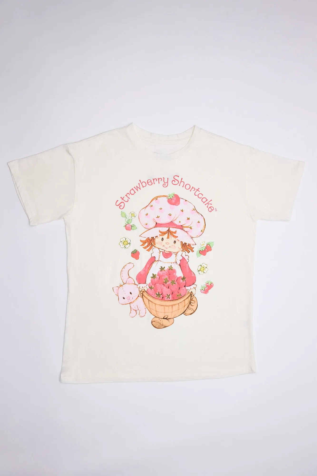 Strawberry Shortcake Basket Graphic Relaxed Tee sold by Bluenotes