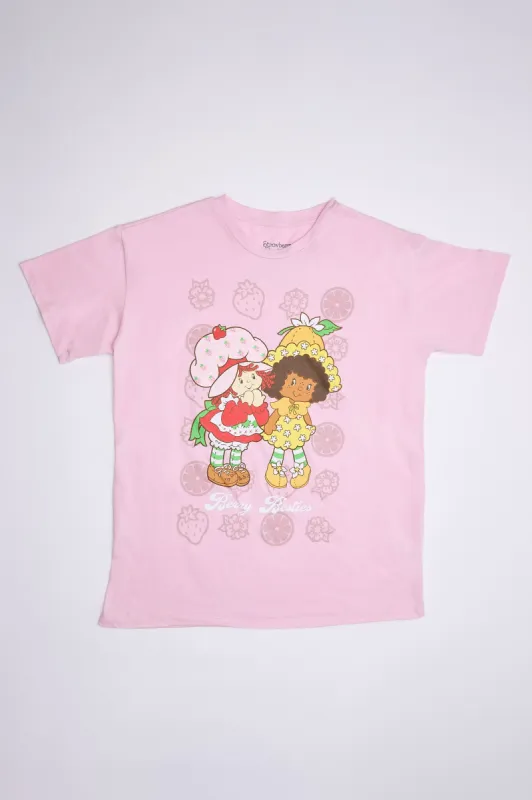 Strawberry Shortcake Best Friends Graphic Relaxed Tee sold by Bluenotes