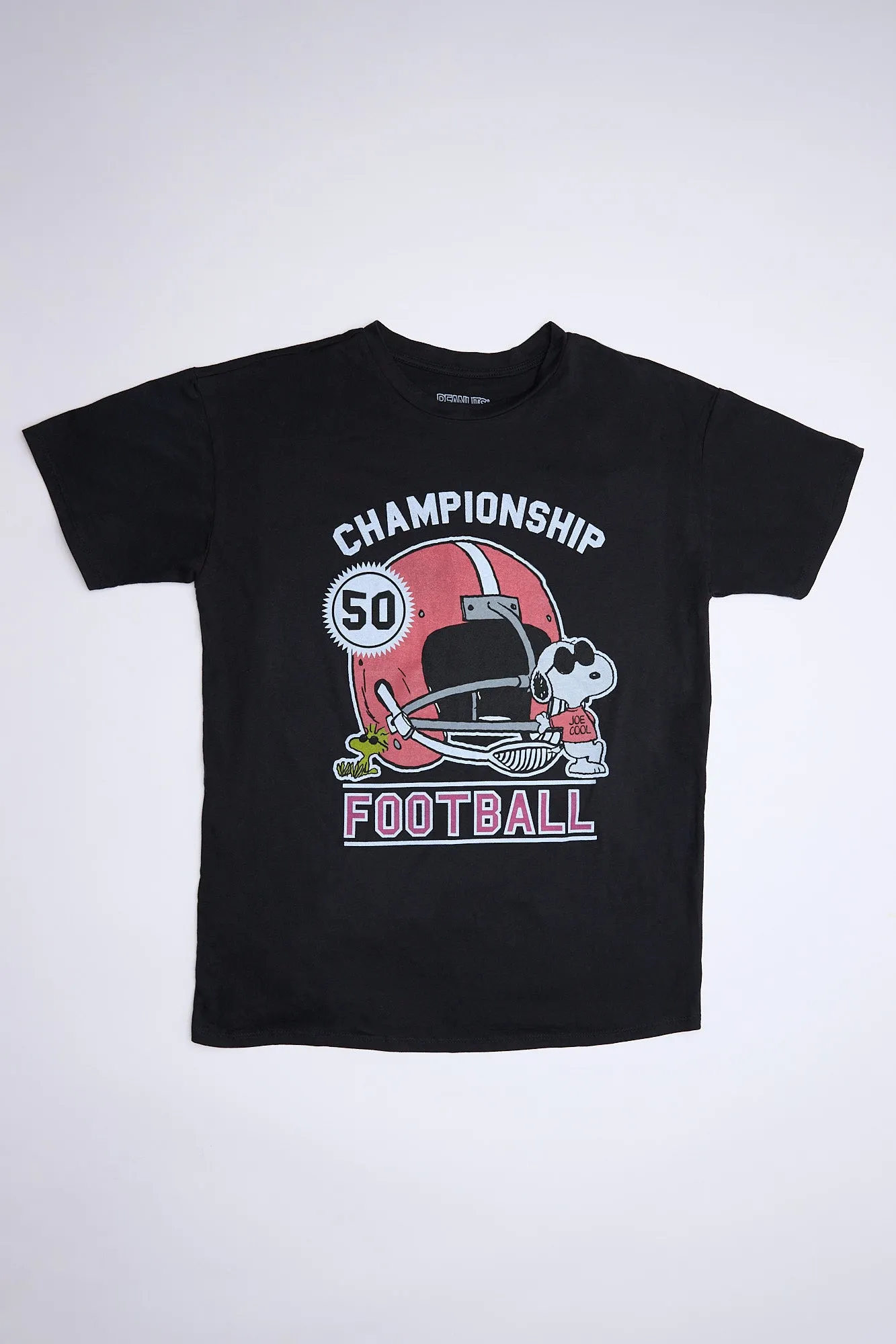 Peanuts Snoopy Football Graphic Relaxed Tee sold by Bluenotes