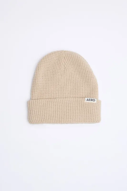 AERO Waffle Knit Beanie made by Aeropostale