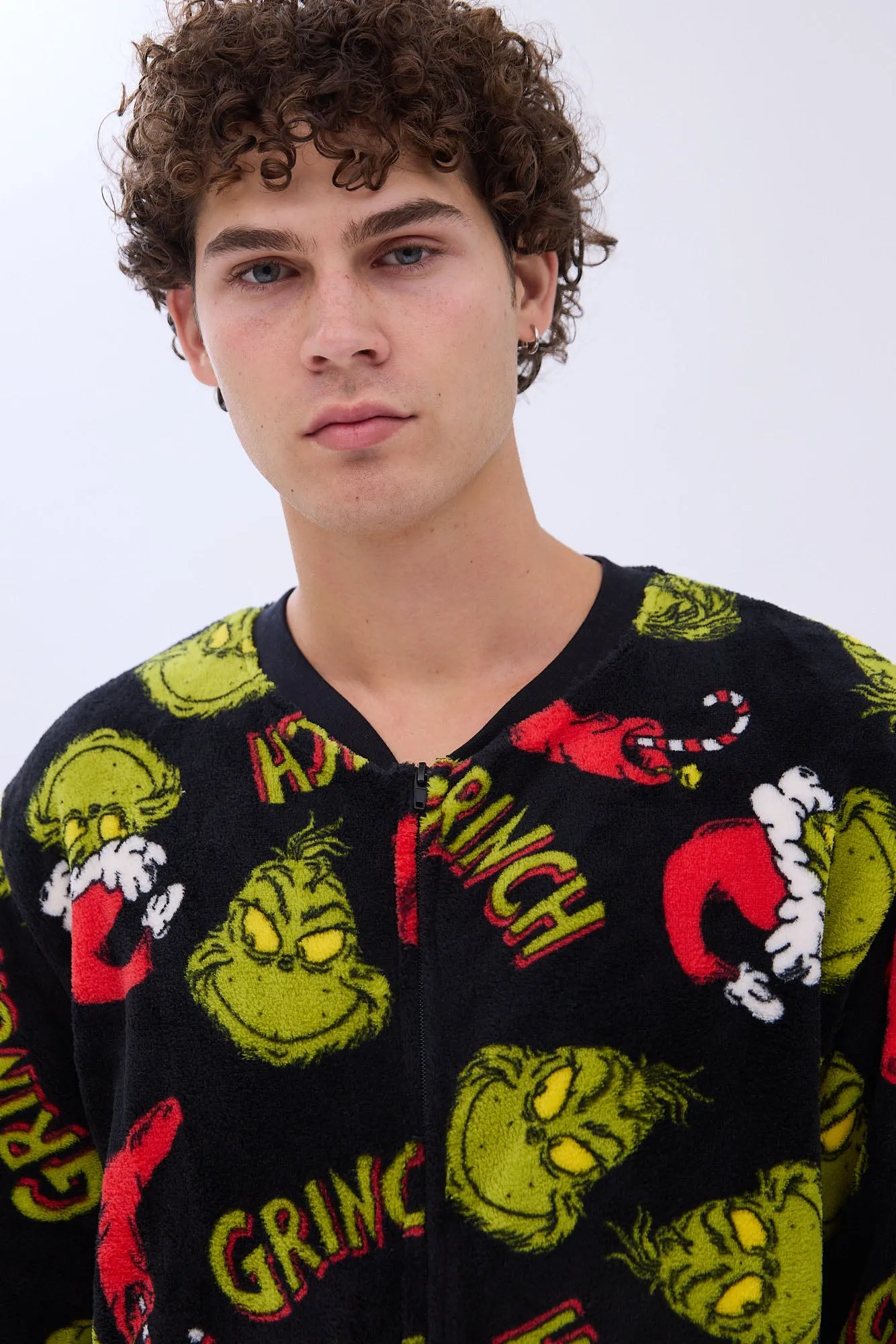 The Grinch Printed Crew Neck Onesie sold by Bluenotes product image thumbnail 2