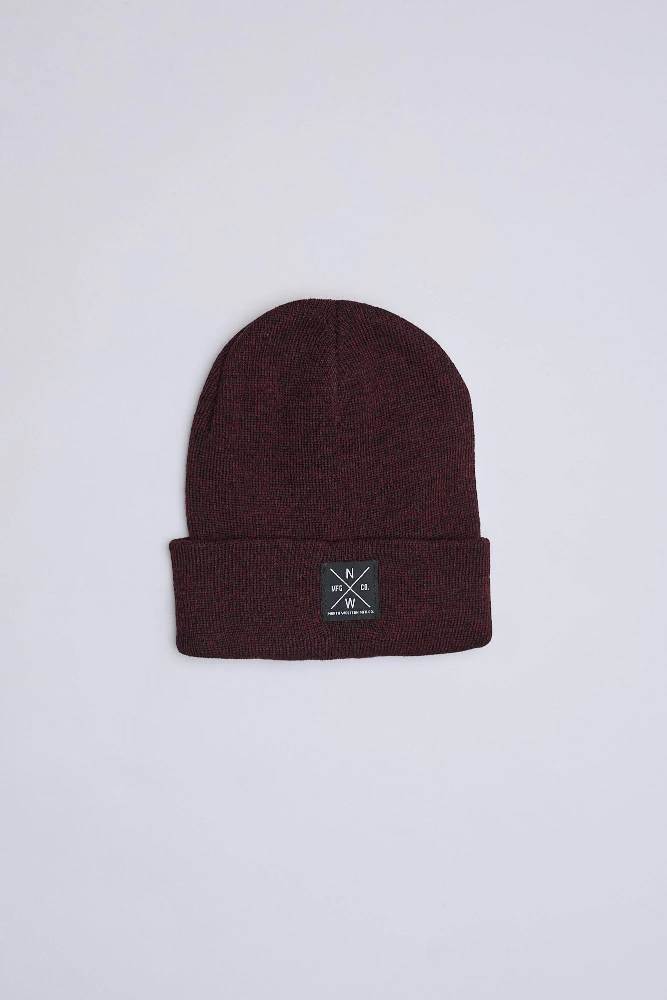 North Western Logo Patch Roll Cuff Beanie sold by Bluenotes product image thumbnail 5