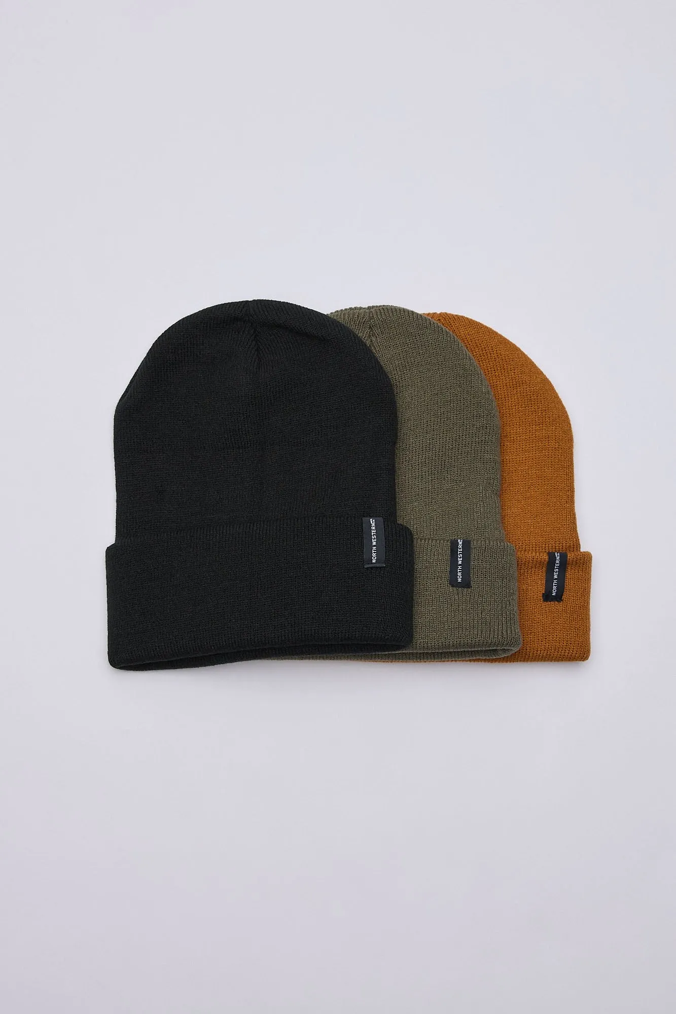 Rolled Cuffed Beanie 3-Pack sold by Bluenotes product image thumbnail 3