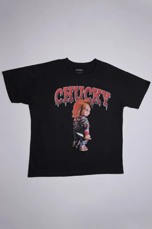 Chucky Graphic Relaxed Tee sold by Bluenotes