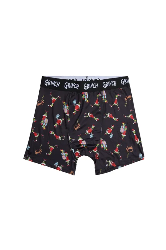 The Grinch Presents Printed Boxer Briefs sold by Bluenotes